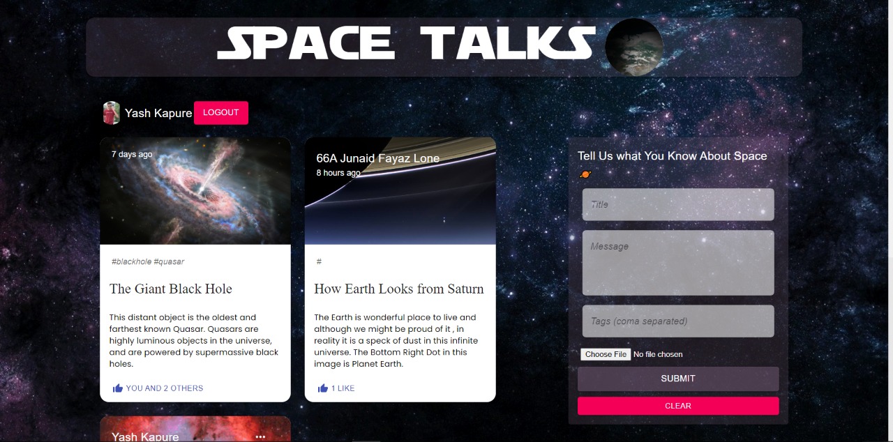 Space Talks ✨